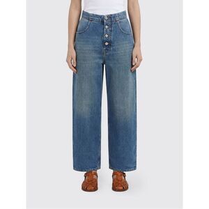 Mm6 Maison Margiela Jeans Woman Blue